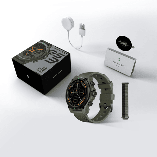 Smartwatch GPS BLACK SHARK GS3 1,43 AMOLED GPS 21 dias Cor Verde Smartwatch GPS BLACK SHARK GS3 1,43 AMOLED GPS 21 dias Cor Verde