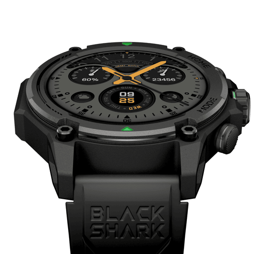 Smartwatch GPS BLACK SHARK GS3 1,43 AMOLED GPS 21 dias Cor Preto