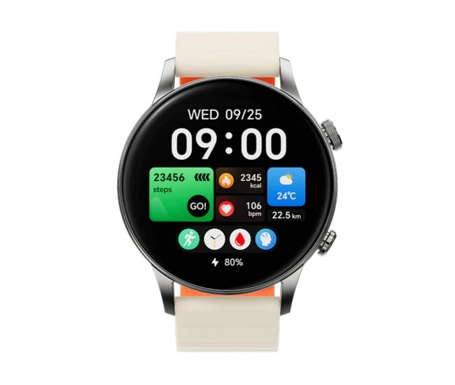 Smartwatch gps black shark s3 1,43" amoled gps 15 días color plateado