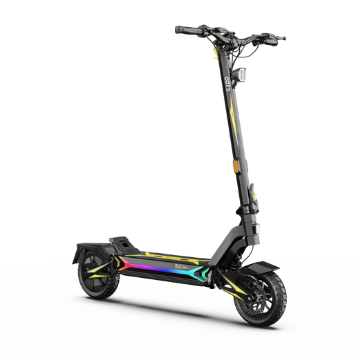 OOTD SR1 Trotinete elétrico 48V20Ah E-Bike Dobrável Disco - Preto Amarelo OOTD SR1 Trotinete elétrico 48V20Ah E-Bike Dobrável Disco - Preto Amarelo