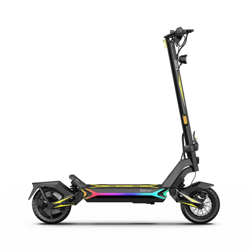 OOTD SR1 Trotinete elétrico 48V20Ah E-Bike Dobrável Disco - Preto Amarelo OOTD SR1 Trotinete elétrico 48V20Ah E-Bike Dobrável Disco - Preto Amarelo