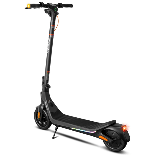 CUNFON RS300 Trotinete elétrico 36V10,4Ah Dobrável Freio a Tambor + Eletrônico Cinza - Cinza