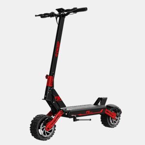 GOKEEP F5 Trotinete elétrico 52V20Ah 43 milhas dupla suspensão - Vermelho