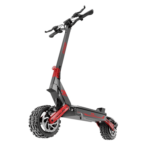 GOKEEP F5 Trotinete elétrico 52V20Ah 43 milhas dupla suspensão - Vermelho