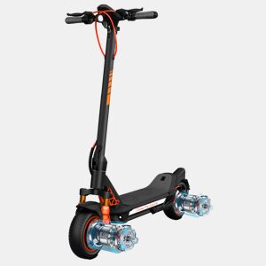 CUNFON RZ1000 Trotinete elétrico 48V24Ah Dobrável Trotinete elétrico Disco Duplo - Preto