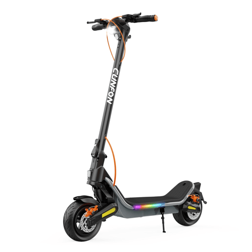 Trotinete Elétrica CUNFON RS500 36V13Ah Dobrável (Travões de Disco Duplos) - Cinza Trotinete Elétrica CUNFON RS500 36V13Ah Dobrável (Travões de Disco Duplos) - Cinza