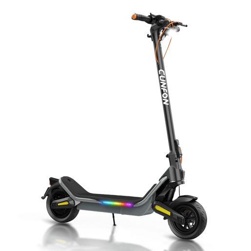 Trotinete Elétrica CUNFON RS500 36V13Ah Dobrável (Travões de Disco Duplos) - Cinza Trotinete Elétrica CUNFON RS500 36V13Ah Dobrável (Travões de Disco Duplos) - Cinza