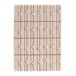 Alfombra shaggy escandinava EMBER - ATTICGO 80x150 Alfombra shaggy escandinava EMBER - ATTICGO 80x150 Crema