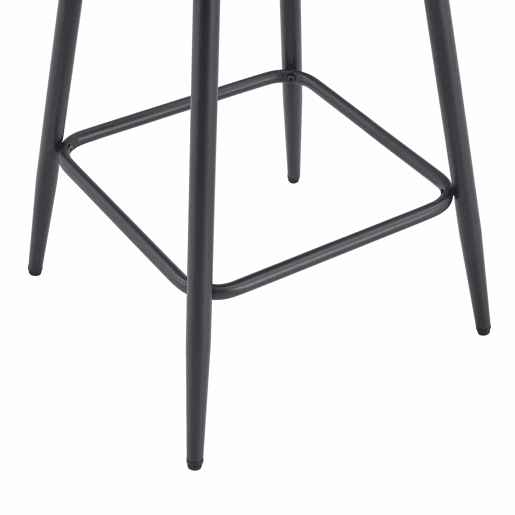 Banco de bar 43,2 x 39 x 96 cm - Estilo Windsor industrial com assento almofadado para cozinha, bar e restaurante - Castanho Banco de bar 43,2 x 39 x 96 cm - Estilo Windsor industrial com assento almofadado para cozinha, bar e restaurante - Castanho