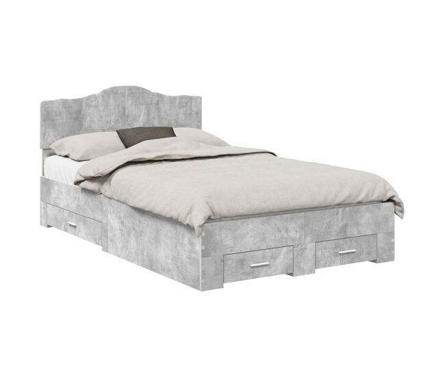 Estructura de cama matrimonial 123x196