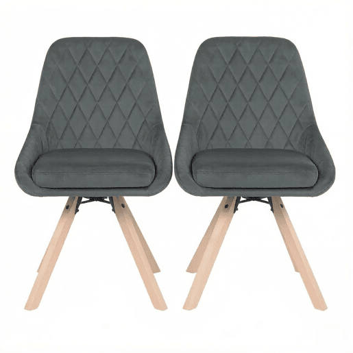 Cadeira de jantar 41x40x84 cm - multifuncional, cadeira auxiliar, para sala de estar - cinzento escuro