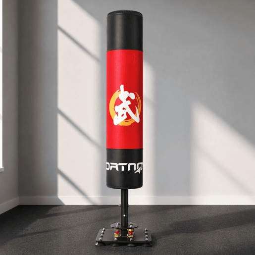 SPORTNOW Saco de Boxe de Pé para Adultos 156 cm, com 12 Ventosas, Absorção de Impactos, para Kickboxing, MMA e Muay Thai SPORTNOW Saco de Boxe de Pé para Adultos 156 cm, com 12 Ventosas, Absorção de Impactos, para Kickboxing, MMA e Muay Thai