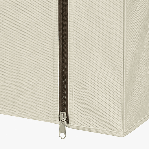 HOMCOM Sapateira de 7 Níveis em Aço com Capa em Tecido Não Tecido, 2 Bolsos Laterais, para 14-21 Pares, 60x30x126 cm, Bege HOMCOM Sapateira de 7 Níveis em Aço com Capa em Tecido Não Tecido, 2 Bolsos Laterais, para 14-21 Pares, 60x30x126 cm, Bege