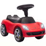 AIYAPLAY Carro sem Pedais Porsche para Crianças 18-36 Meses com Faróis, Buzina e Som de Arranque, Vermelho, 63x28,5x38 cm