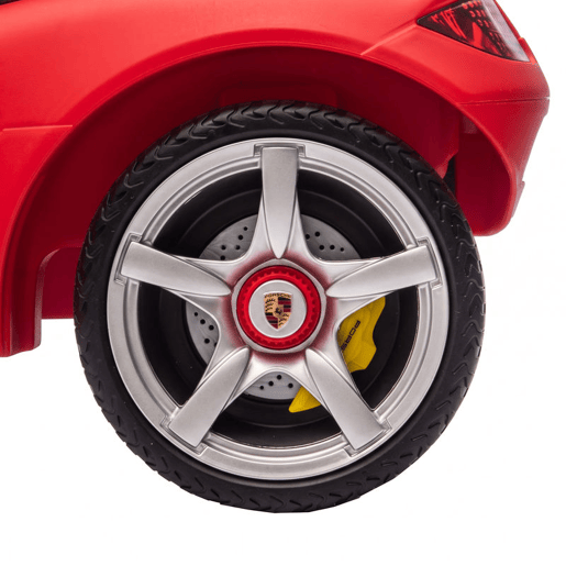 AIYAPLAY Carro sem Pedais Porsche para Crianças 18-36 Meses com Faróis, Buzina e Som de Arranque, Vermelho, 63x28,5x38 cm AIYAPLAY Carro sem Pedais Porsche para Crianças 18-36 Meses com Faróis, Buzina e Som de Arranque, Vermelho, 63x28,5x38 cm