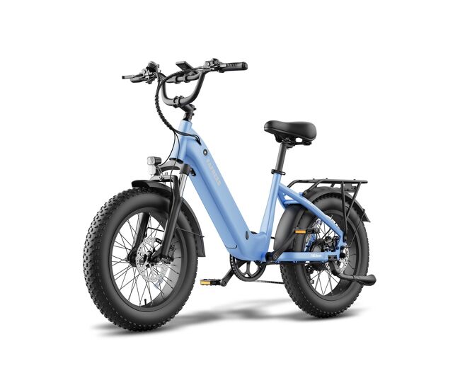 Bicicleta eléctrica fafrees f20 rover 48v20ah 75-100km 250w color azul