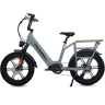 Bicicleta elétrica KINGBULL Voyager 2.0 48V15Ah 100km Cor Cinzento