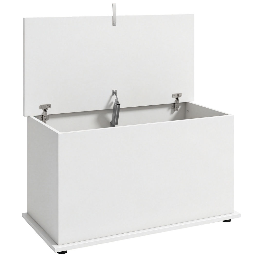 Baúl de Almacenaje HOMCOM, hogar - muebles de dormitorio 80 Blanco