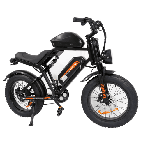 Bicicleta Elétrica JKING FXH-002 Pro - Bateria 48V20.3AH*2 20x4.0 Freio a Disco - Preto Bicicleta Elétrica JKING FXH-002 Pro - Bateria 48V20.3AH*2 20x4.0 Freio a Disco - Preto