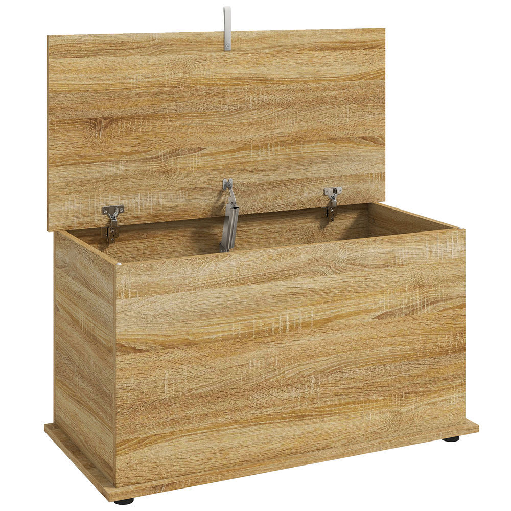 Baúl de Almacenaje HOMCOM, hogar - muebles de dormitorio 80 Marrón
