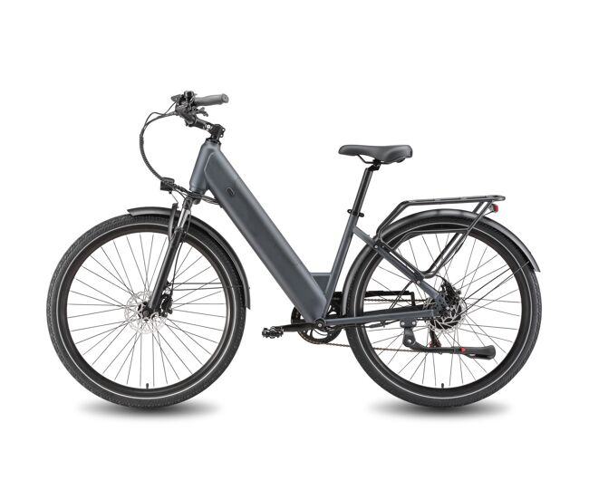 Bicicleta eléctrica kingbull lira 48v15ah 140km 28x2.0" color gris