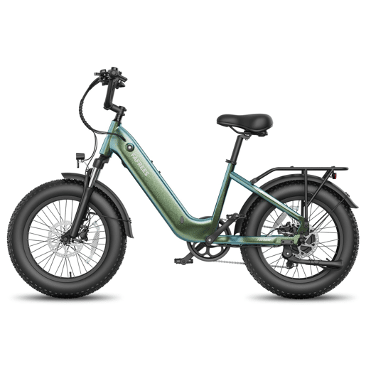 Bicicleta elétrica FAFREES F20 ROVER 48V20Ah 75-100km 25kmh Cor Verde