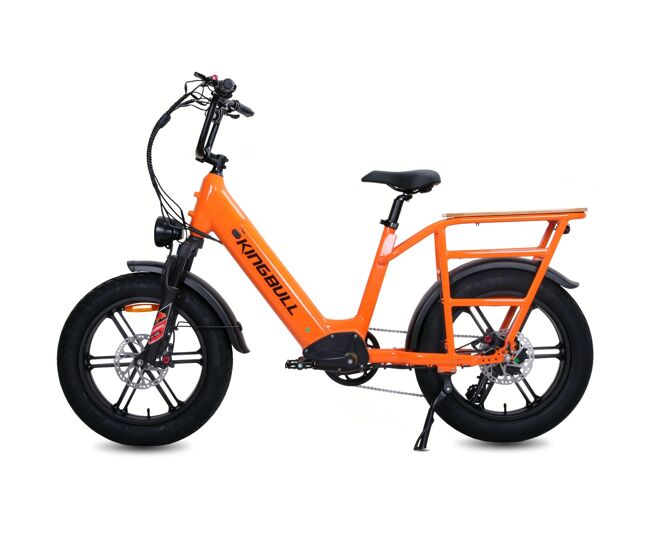Bicicleta eléctrica kingbull voyager 2.0 48v15ah 100km color naranja