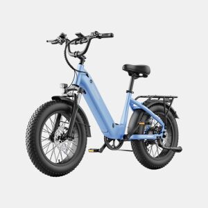 Bicicleta elétrica FAFREES F20 ROVER 48V15Ah 55-80km 20x4.0 Cor Azul