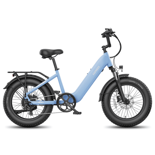 Bicicleta elétrica FAFREES F20 ROVER 48V15Ah 55-80km 20x4.0 Cor Azul