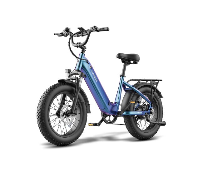 Bicicleta eléctrica fafrees f20 rover 48v20ah 75-100km 250w color azul