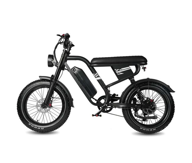 Bicicleta eléctrica maxturn mx10 48v13.5ah frenos hidráulicos negro