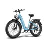 Bicicleta elétrica FAFREES F26 ROVER 48V20Ah 70-95km 26x4.0 Cor Azul