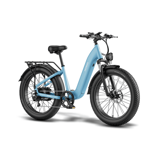 Bicicleta elétrica FAFREES F26 ROVER 48V20Ah 70-95km 26x4.0 Cor Azul