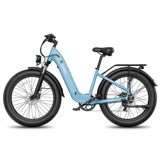 Bicicleta elétrica FAFREES F26 ROVER 48V20Ah 70-95km 26x4.0 Cor Azul