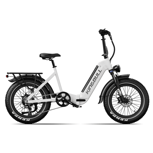 Bicicleta elétrica KINGBULL VERVE 48V20Ah 130km 20x4.0 Cor Branco Bicicleta elétrica KINGBULL VERVE 48V20Ah 130km 20x4.0 Cor Branco