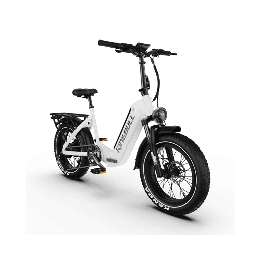 Bicicleta elétrica KINGBULL VERVE 48V20Ah 130km 20x4.0 Cor Branco Bicicleta elétrica KINGBULL VERVE 48V20Ah 130km 20x4.0 Cor Branco