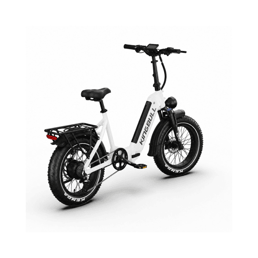 Bicicleta elétrica KINGBULL VERVE 48V20Ah 130km 20x4.0 Cor Branco Bicicleta elétrica KINGBULL VERVE 48V20Ah 130km 20x4.0 Cor Branco