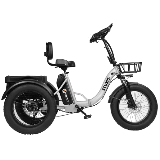 Bicicleta elétrica ESKUTE T302 Pro 250W 48V20.8Ah Dobrável Travões disco Acessórios Branco Bicicleta elétrica ESKUTE T302 Pro 250W 48V20.8Ah Dobrável Travões disco Acessórios Branco