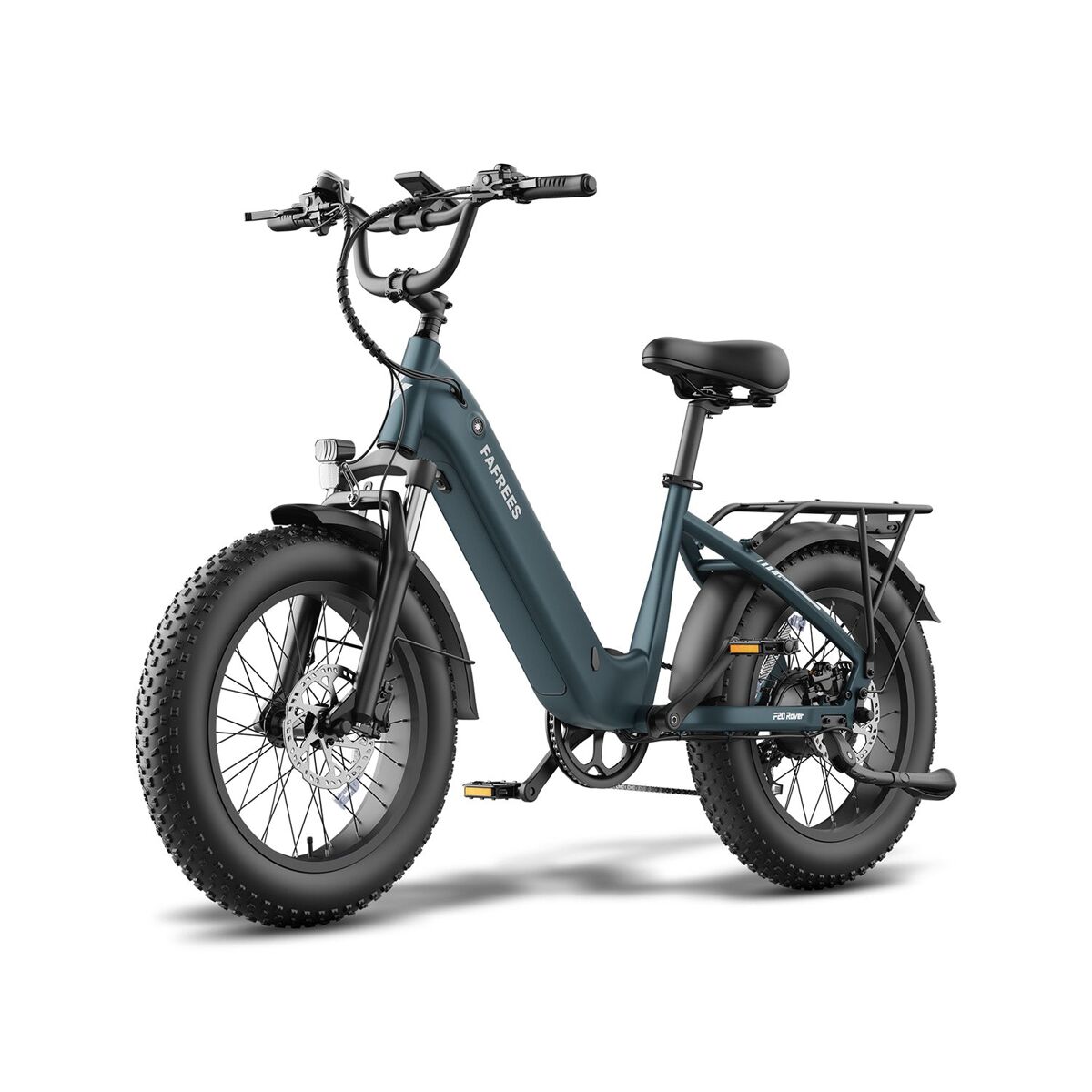 Bicicleta eléctrica fafrees f20 rover 48v15ah 250w color azul verdoso
