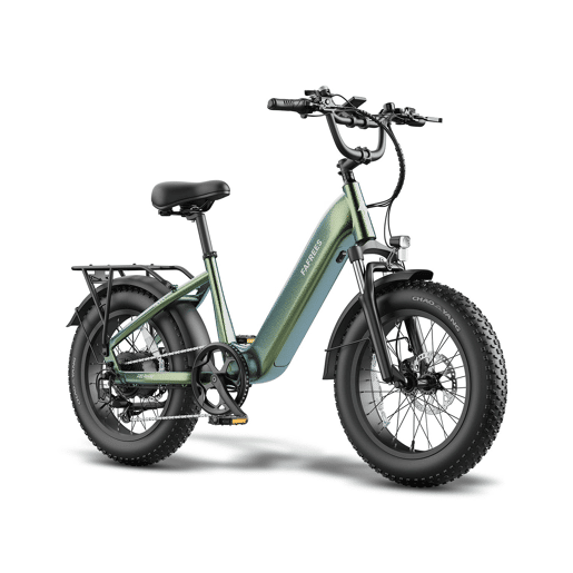 Bicicleta elétrica FAFREES F20 ROVER 48V15Ah 55-80km 20x4.0 Cor Verde