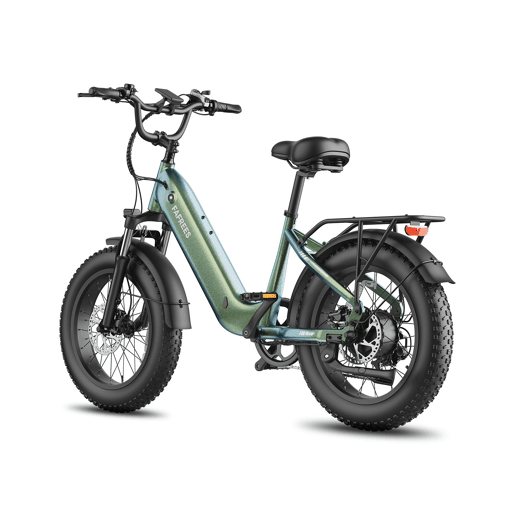 Bicicleta elétrica FAFREES F20 ROVER 48V15Ah 55-80km 20x4.0 Cor Verde