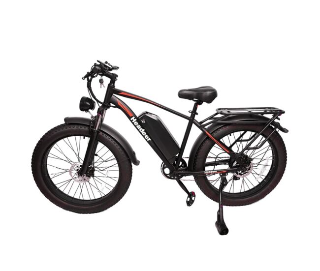 Bicicleta eléctrica headeer bd2640 - batería 48v21.6ah 20" frenos de disco - negro