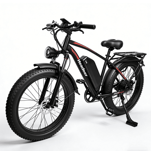 Bicicleta Elétrica HEADEER BD2640 - Bateria 48V21.6AH 20 Travão A Disco - Preto