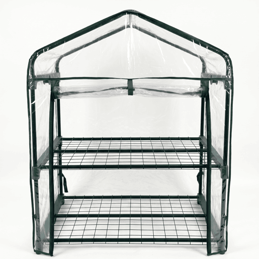 Estufa de Jardim 2 Andares PVC Impermeável Nyana Garden 95x68x50cm Estufa de Jardim 2 Andares PVC Impermeável Nyana Garden 95x68x50cm