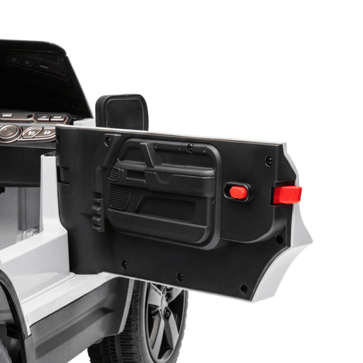 AIYAPLAY Carro Elétrico SUV Land Rover Defender 12 V para Crianças com Comando 2,4 G, Suspensão, Arranque Suave, Luzes LED e Música, Branco, 3-5 Anos AIYAPLAY Carro Elétrico SUV Land Rover Defender 12 V para Crianças com Comando 2,4 G, Suspensão, Arranque Suave, Luzes LED e Música, Branco, 3-5 Anos