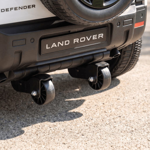 AIYAPLAY Carro Elétrico SUV Land Rover Defender 12 V para Crianças com Comando 2,4 G, Suspensão, Arranque Suave, Luzes LED e Música, Branco, 3-5 Anos AIYAPLAY Carro Elétrico SUV Land Rover Defender 12 V para Crianças com Comando 2,4 G, Suspensão, Arranque Suave, Luzes LED e Música, Branco, 3-5 Anos