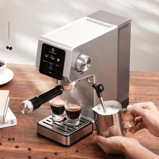 Máquina café expresso LINKChef CME1020-EU 20 bar inox prata Máquina café expresso LINKChef CME1020-EU 20 bar inox prata