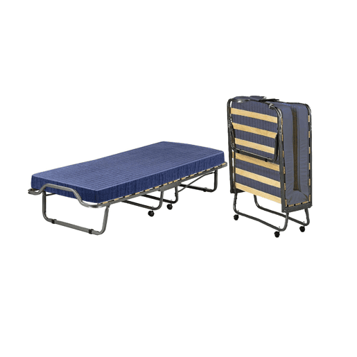 Cama Dobrável com Colchão Incluso em Tecido Cama Dobrável com Colchão Incluso em Tecido