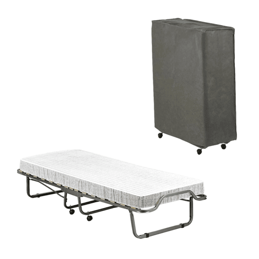 Cama Dobrável com Colchão Incluído em Plástico Cama Dobrável com Colchão Incluído em Plástico