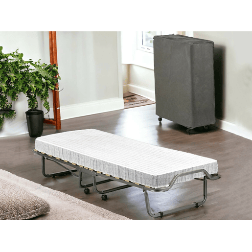 Cama Dobrável com Colchão Incluído em Plástico Cama Dobrável com Colchão Incluído em Plástico